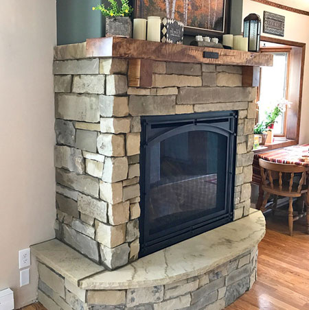 fort collins co fireplace makeover and surrond